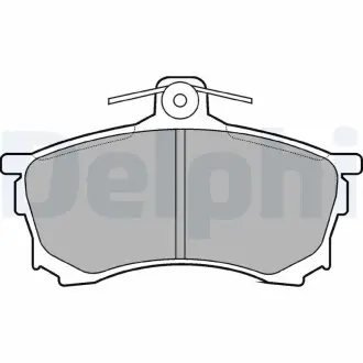LP992 Тормозные колодки передн.Carisma 95- DELPHI подбор по vin на Brocar