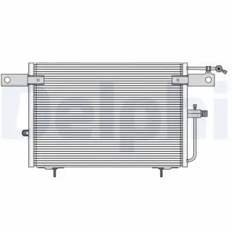 TSP0225083 Радіатор кондиціонера DELPHI підбір по vin на Brocar