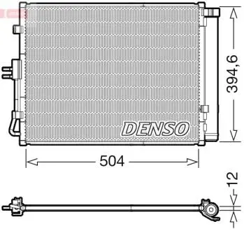DCN43005 Радиатор кондиционера DENSO подбор по vin на Brocar