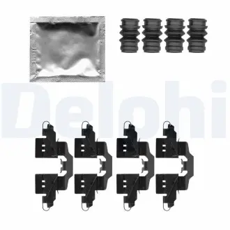 LX0550 Комплектующие, колодки дискового тормоза DELPHI подбор по vin на Brocar