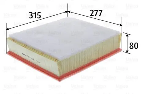 585396 Фільтр VALEO підбір по vin на Brocar