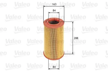 585614 Воздушный фильтр VALEO подбор по vin на Brocar