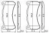 0986494871 Гальмівні колодки, дискові BOSCH підбір по vin на Brocar
