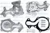 F207 Водяний насос Connect/B/C-Max/Focus/Fiesta 1.0 EcoBoost 12- DOLZ підбір по vin на Brocar
