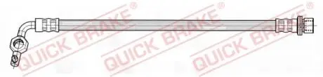 50068 Гальмівний шланг QUICK BRAKE підбір по vin на Brocar