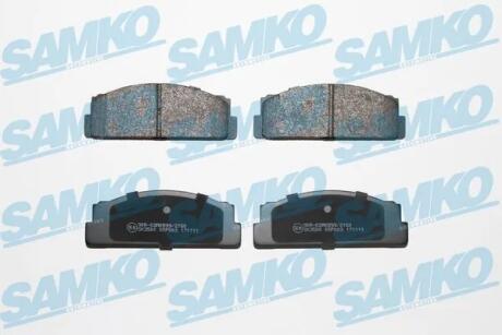 5SP003 Комплект тормозных колодок, дисковый тормоз SAMKO підбір по vin на Brocar