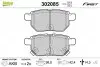 302085 Гальмівні колодки дискові LEXUS/SUBARU/TOYOTA CT/Trezia/Auris/Corolla/Prius/Yaris &quot;1,0-1,8 &quot;R &quot;05&gt;&gt; VALEO підбір по vin на Brocar