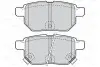 302085 Гальмівні колодки дискові LEXUS/SUBARU/TOYOTA CT/Trezia/Auris/Corolla/Prius/Yaris &quot;1,0-1,8 &quot;R &quot;05&gt;&gt; VALEO підбір по vin на Brocar