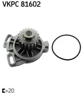 VKPC81602 Водяной насос SKF підбір по vin на Brocar
