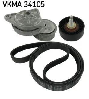 VKMA34105 Поліклиновий ремінний комплект SKF підбір по vin на Brocar