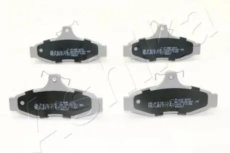 5103398 Тормозные колодки дисковые зад. Chevrolet Lacetti, Leganza, Musso, Nubira// Mitsubishi Magna, Verada// Nissan Bluebird// Ssangyong Korando, Musso 1.6-3.2 03.97- ASHIKA подбор по vin на Brocar