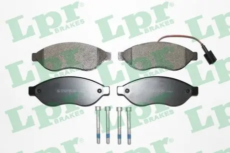 05P1287 Тормозные колодки LPR подбор по vin на Brocar
