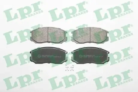 05P1427 Гальмівні колодки, дискове гальмо (набір) LPR підбір по vin на Brocar