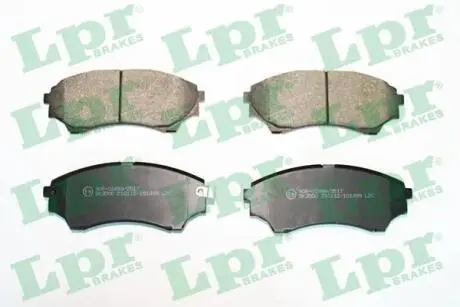 05P1499 Комплект тормозных колодок, дисковый тормоз LPR подбор по vin на Brocar