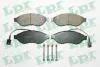 05P1698 Колодки гальмівні, дискові LPR підбір по vin на Brocar
