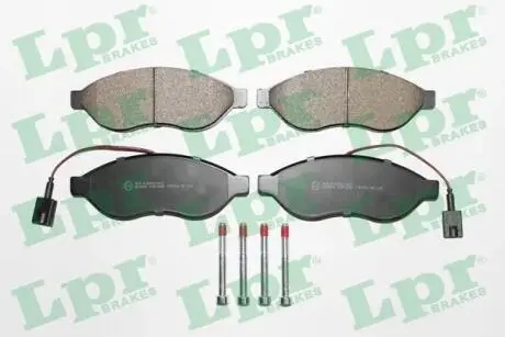 05P1698 Колодки гальмівні, дискові LPR підбір по vin на Brocar