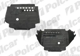 6041345 Защита под двигатель R. MASTER/MOVANO 98- POLCAR подбор по vin на Brocar
