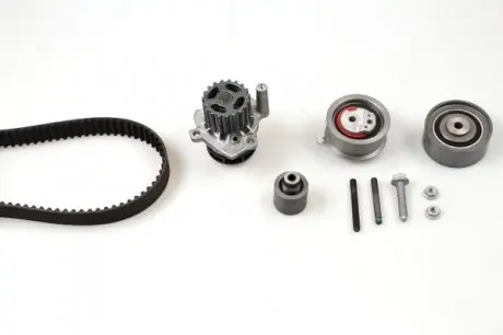 PK06541 Комплект ГРМ + помпа Audi A4/A6/VW Golf V 2.0TDI 04-13 (141x30) HEPU підбір по vin на Brocar
