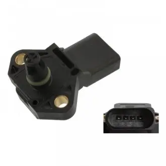 36116 Датчик тиску наддува VW Caddy 2.0 TDI 07-10/T5 2.5 TDI 03-09/Crafter 2.5 TDI 06- FEBI BILSTEIN підбір по vin на Brocar