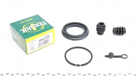 254124 Ремкомплект супорта (переднього) Nissan Almera 06-12 (d=54mm) (Mando) FRENKIT підбір по vin на Brocar
