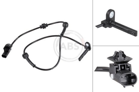 31827 CZUJNIK ABS JEEP CHEROKEE 14-18 PRZÓD A.B.S. подбор по vin на Brocar