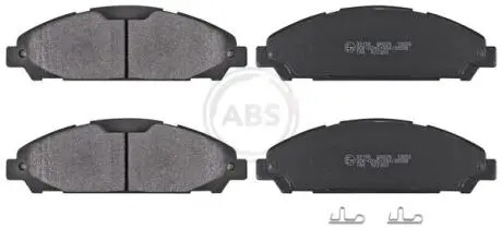 35156 KLOCKI HAMULC. FORD MUSTANG 15- PRZÓD A.B.S. підбір по vin на Brocar