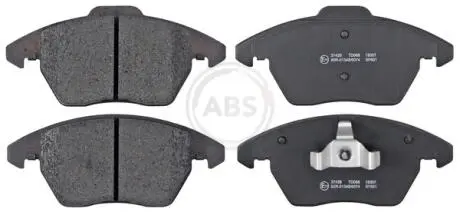 37429 Гальмівні колодки перед. Citroen C4/Peugeot 207/208/307/308/Jetta IV 07- A.B.S. підбір по vin на Brocar