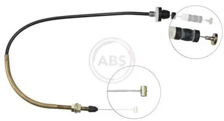 K30980 Тросик газа A.B.S. подбор по vin на Brocar
