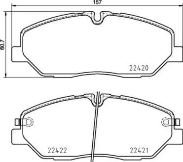 P30090 Тормозные колодки BREMBO подбор по vin на Brocar