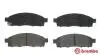 P56102 Тормозные колодки дисковые BREMBO підбір по vin на Brocar