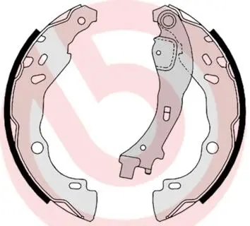 S23523 Гальмівні колодки (набір) BREMBO підбір по vin на Brocar