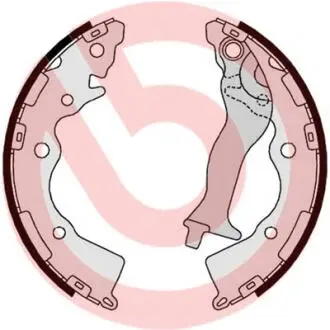 S30524 Гальмівні колодки барабанні BREMBO підбір по vin на Brocar