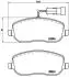 Тормозные колодки дисковые P23100
