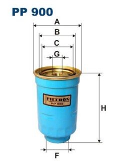 PP900 Фільтр палива FILTRON підбір по vin на Brocar