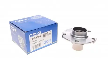 9438006 Маточина (передня) Audi A6 98-05/VW Passat 00-05 GSP підбір по vin на Brocar