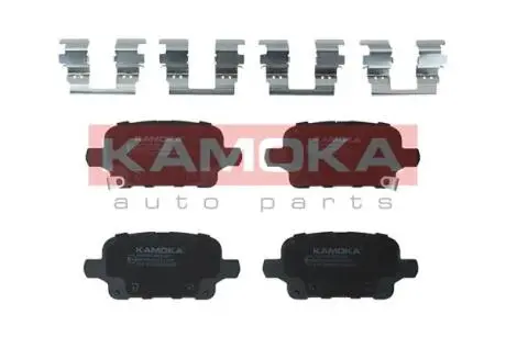 JQ101364 Комплект гальмівних накладок, дискове гальмо KAMOKA подбор по vin на Brocar