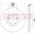 103273 Тормозной диск KAMOKA підбір по vin на Brocar