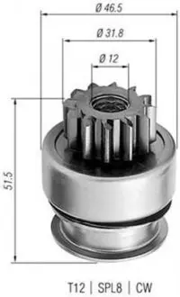 AMB0261 Бендикс CITROEN Xm, BX,Jumper MITSUBISHI PEUGEOT [940113020261] MAGNETI MARELLI подбор по vin на Brocar