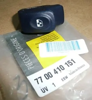 7700410151 ПЕРЕКЛЮЧАТЕЛЬ СТЕКОЛ /REN-7700410151/ 7700410151 RENAULT RENAULT подбор по vin на Brocar