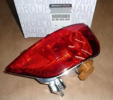 265808906R ПТФ задний прав Megane IV 265808906R RENAULT RENAULT підбір по vin на Brocar