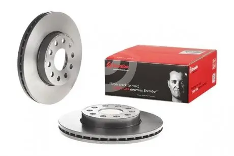 09C54711 Диск гальмівний VW GOLF VII 14- PRZÓD BREMBO підбір по vin на Brocar