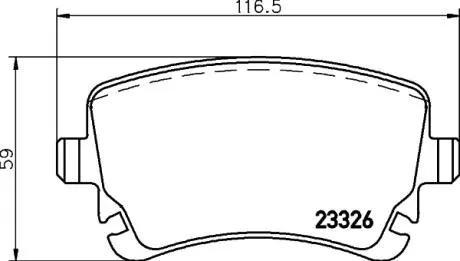 P85143 Гальмівні колодки дискові BREMBO підбір по vin на Brocar