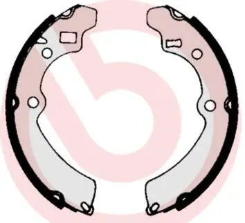 S79512 Комплект тормозных колодок BREMBO підбір по vin на Brocar