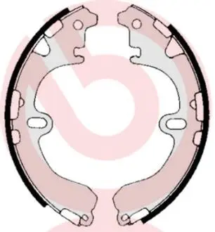 S83503 Гальмівні колодки (набір) BREMBO підбір по vin на Brocar