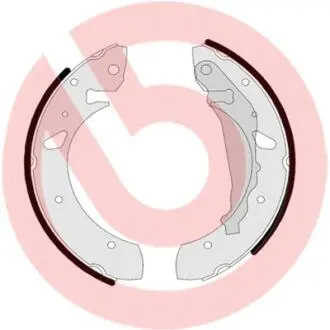 S83507 Тормозные колодки барабанные BREMBO підбір по vin на Brocar