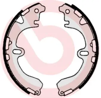 S83531 Комплект тормозных колодок BREMBO підбір по vin на Brocar