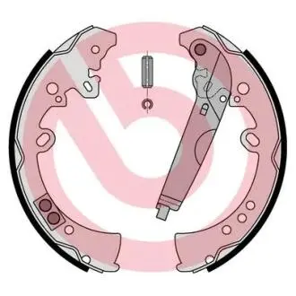 S83570 Гальмівні колодки барабанні BREMBO підбір по vin на Brocar