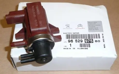 9652997580 КЛАПАН ЕЛЕКТРОМАГНІТНИЙ PEUGEOT/CITROEN підбір по vin на Brocar