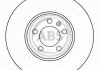16882 Тормозной диск перед. A1/A3/Bora/Cordoba/Fabia (96-21) A.B.S. підбір по vin на Brocar