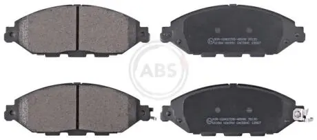 35130 KLOCKI HAMULC. NISSAN PATHFINDER 13- A.B.S. підбір по vin на Brocar